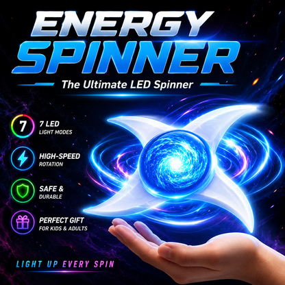 Naruto Inspired Spinning LED Lamp – Ultimate Anime Fan Gift