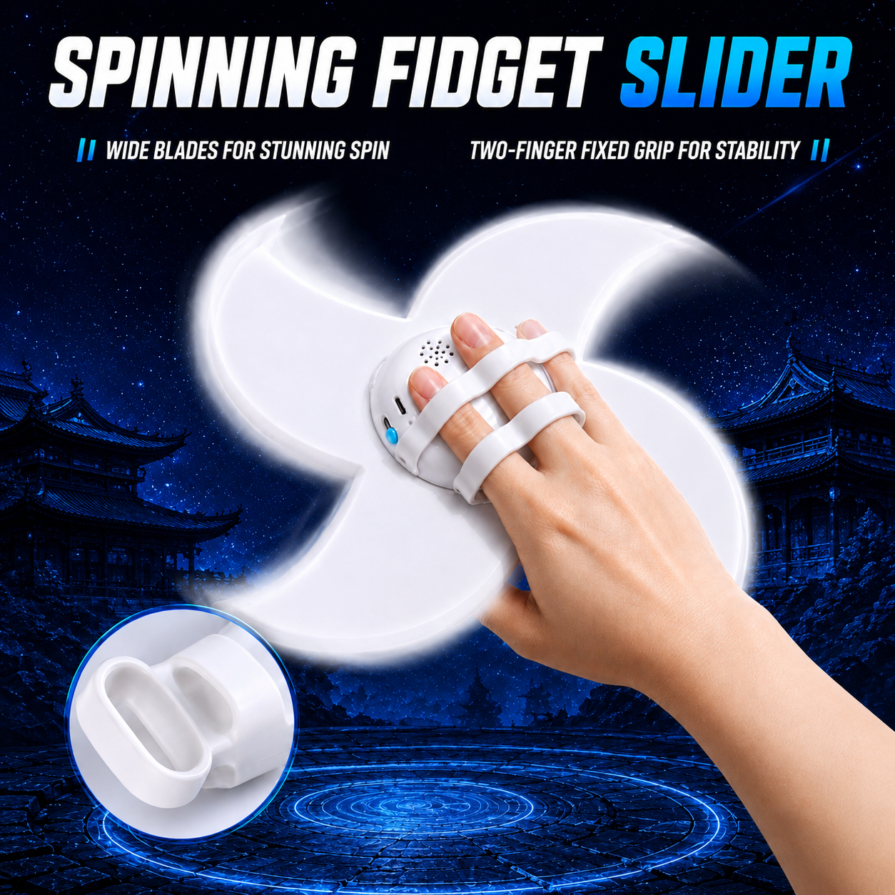 Naruto Inspired Spinning LED Lamp – Ultimate Anime Fan Gift