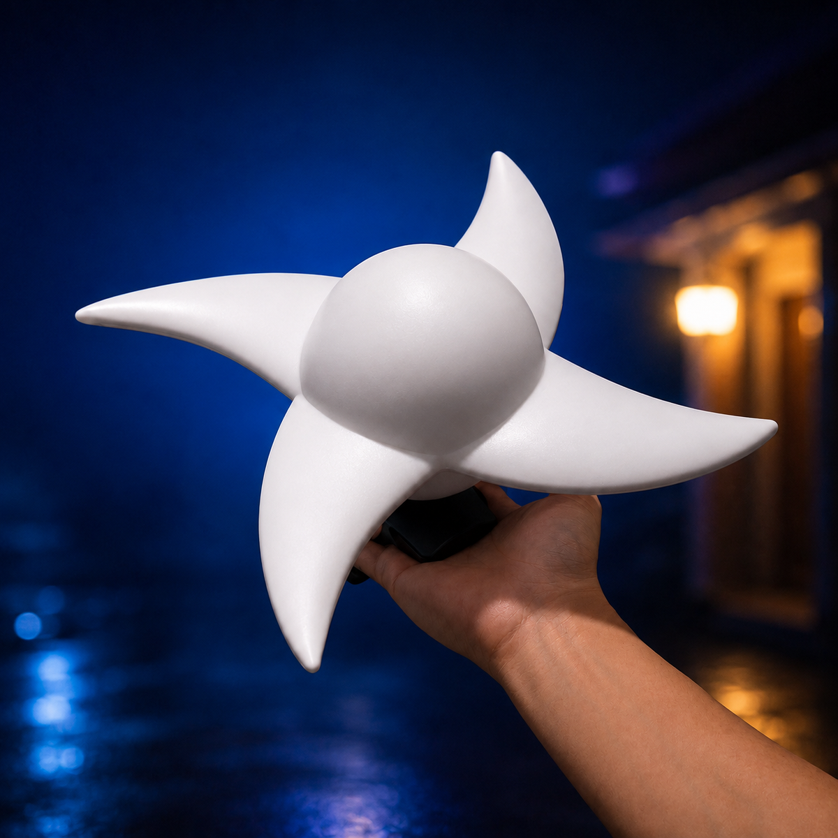 Naruto Inspired Spinning LED Lamp – Ultimate Anime Fan Gift