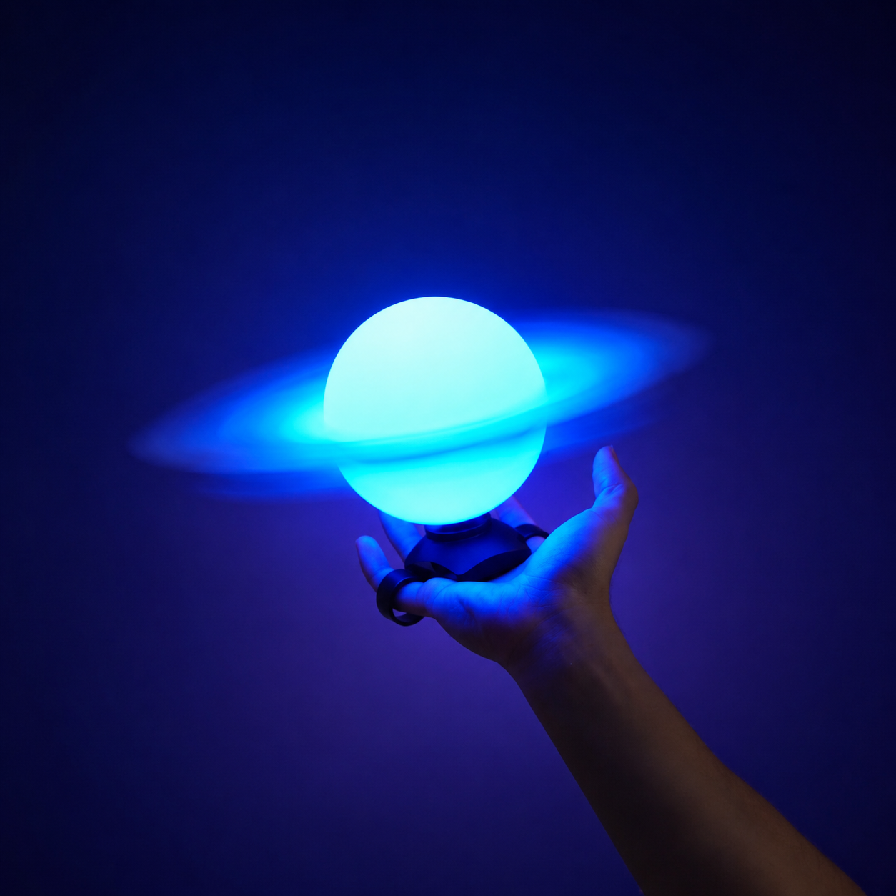 Naruto Inspired Spinning LED Lamp – Ultimate Anime Fan Gift