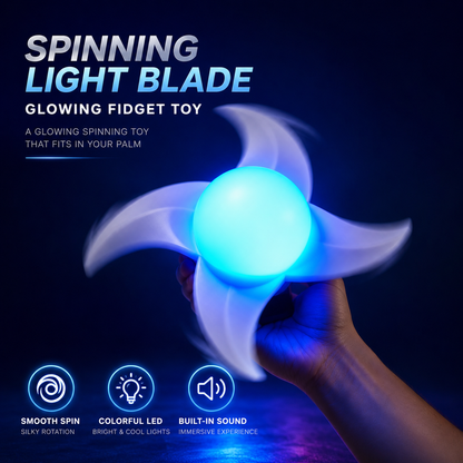 Naruto Inspired Spinning LED Lamp – Ultimate Anime Fan Gift